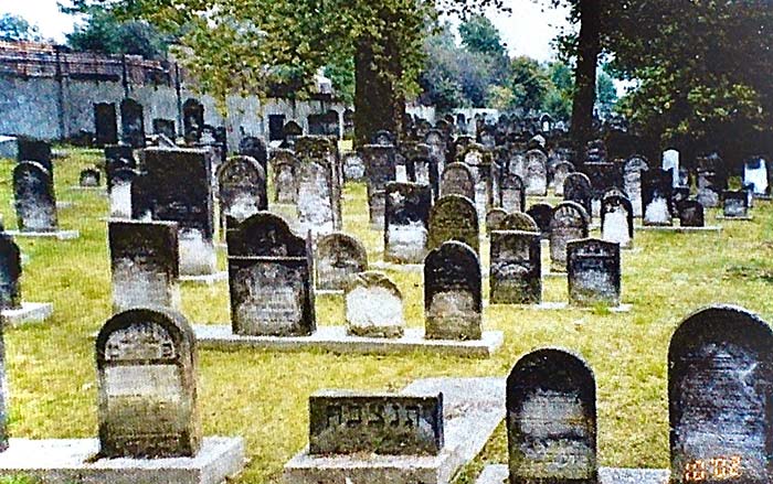 Jewish cemetery in Czeladz after renovation